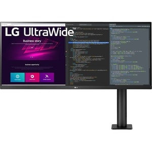 LG Ultrawide 34WN780-B 34" Class UW-QHD LCD Monitor - 21:9 - Textured Black 