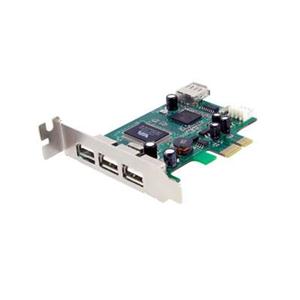 4-port PCI Express LP USB Adapter Card 