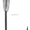Danielson Unpainted Tube Jig Heads 1/8oz, 3/16oz, 1/4oz