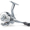 Celsius Blizzard Spinning Ice Reel 3+1BB – Extended Yoke Design for Gloves, Aluminum Spool, High-Quality Ice Fishing Reel