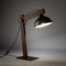 OSLO Brown Scandinavian Table Lamp for Bedroom & Nightstand