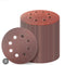 5 Inch Sanding Discs Pack of 100 ,8 Hole Sandpaper Discs in Multiple Grits for Wood and Metal Sanding
