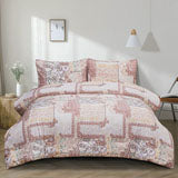 2-Piece Printed Reversible Comforter Set, Twin, Camille
