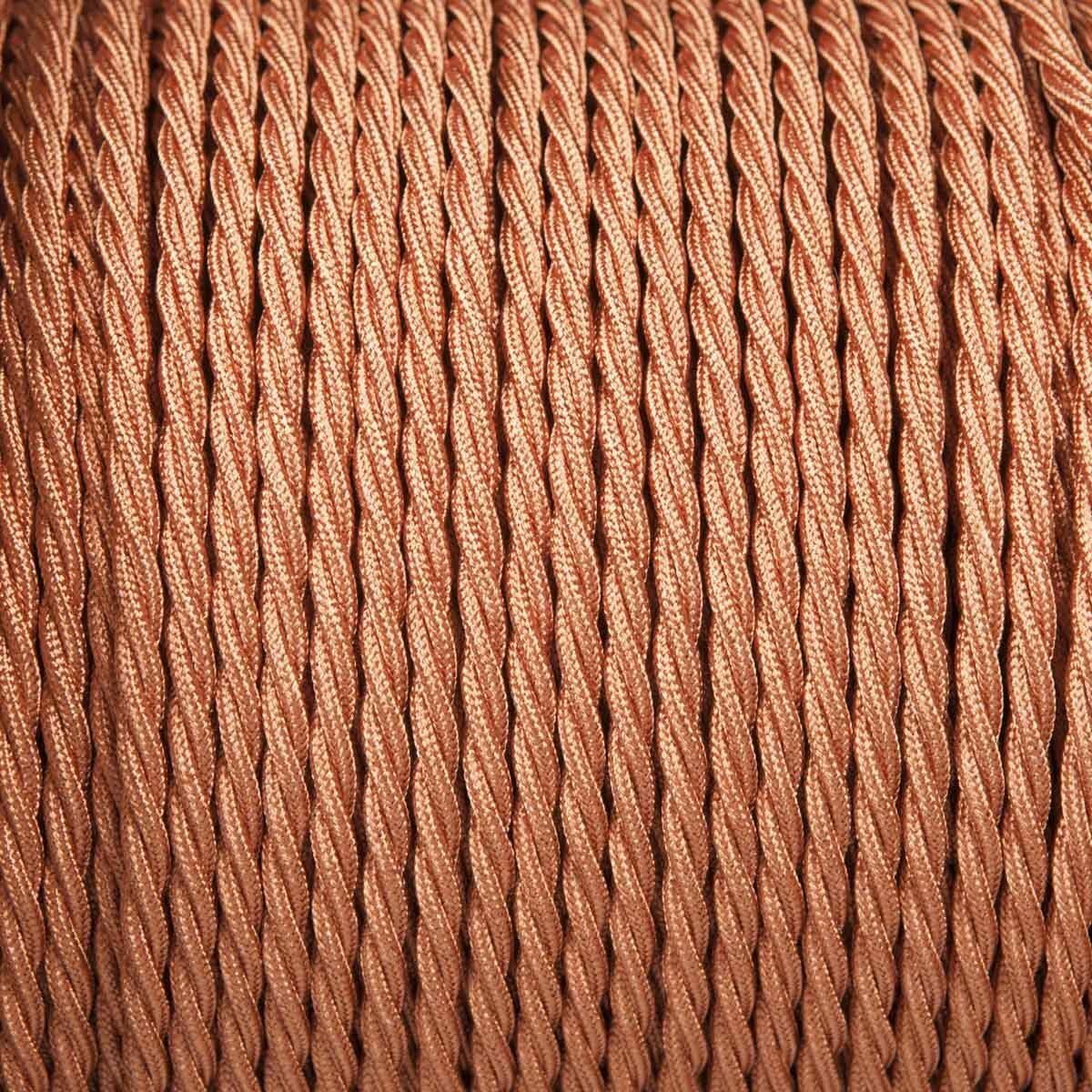 Vintage 3-Core Twisted Electrical Fabric Cable~1617