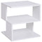 Light Nightstand - Slim Bedside Stand for Small Spaces