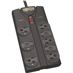Tripp Lite Surge Protector Power Strip 8 Outlet 8 ' Cord Black 1440 J - 8 x NEMA 5-15R - 1800 VA - 1440 J - 120 V AC Input 