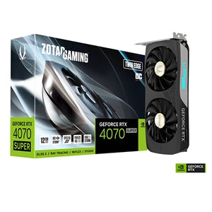 Zotac NVIDIA GeForce RTX 4070 SUPER Graphic Card - 12 GB GDDR6X