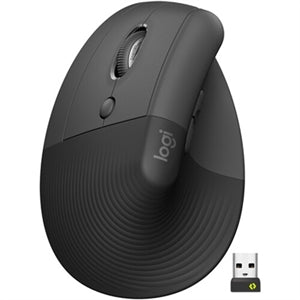 Logitech Lift Left Vertical Ergonomic Mouse (Graphite) 