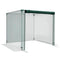 Galvanized Steel Crop Cage, Plant Protection Tent with Zippered Door, 4' x 4', Green
