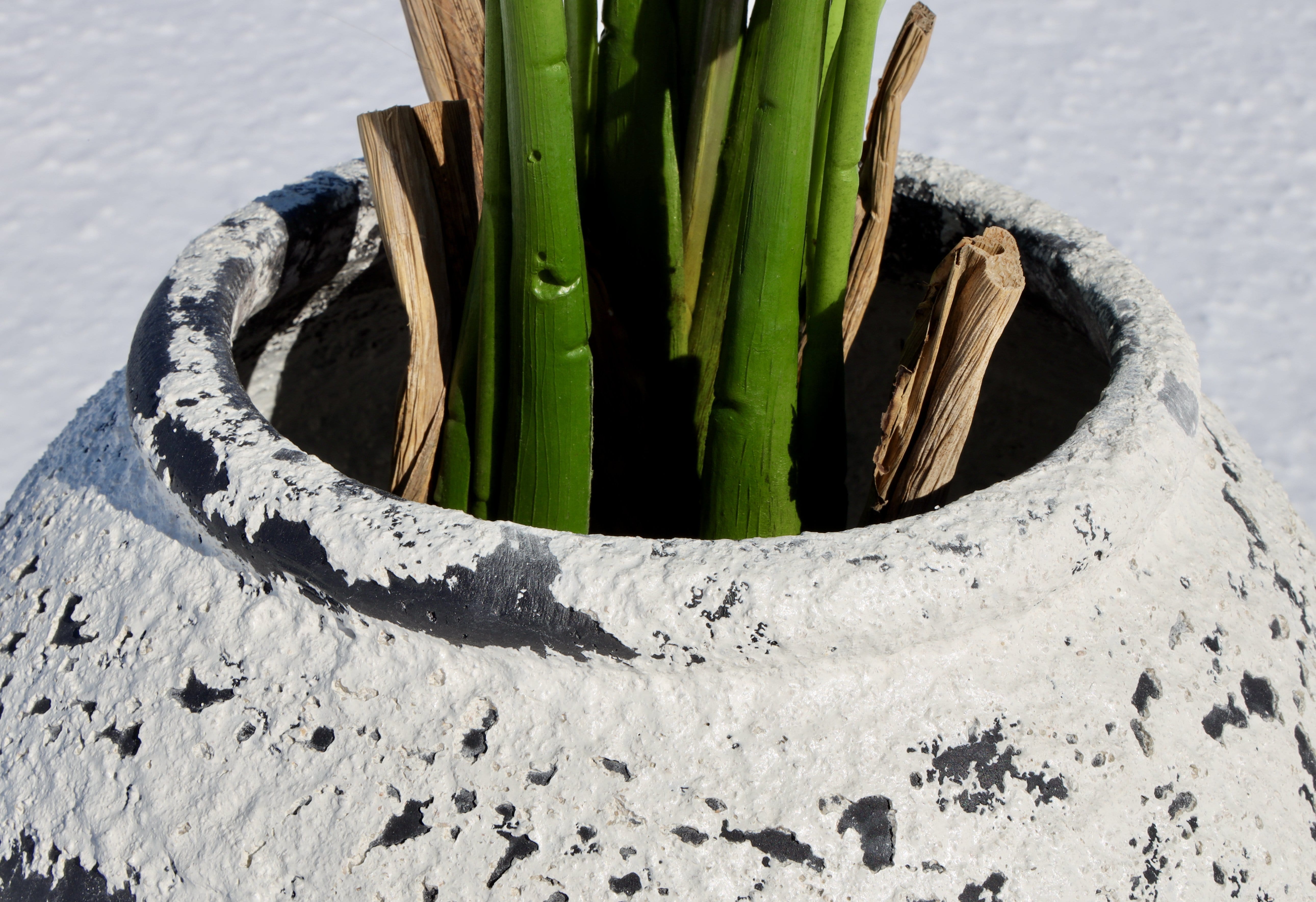Athens Cement Planter 14'' 