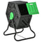 Outsunny Rotating Composter, Compost Bin with 48 Vents and Steel Legs, 17 Gallon