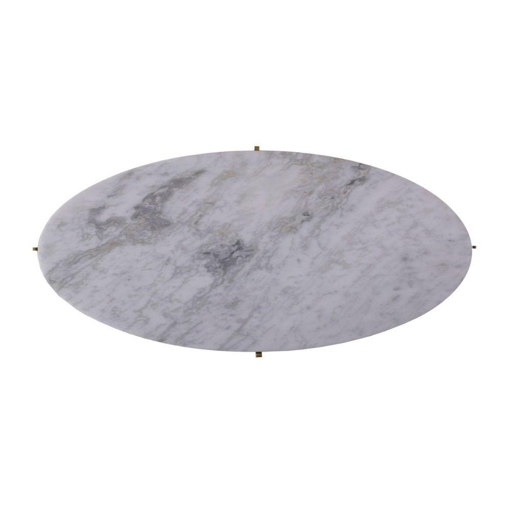 Riva Oval Marble Coffee Table 