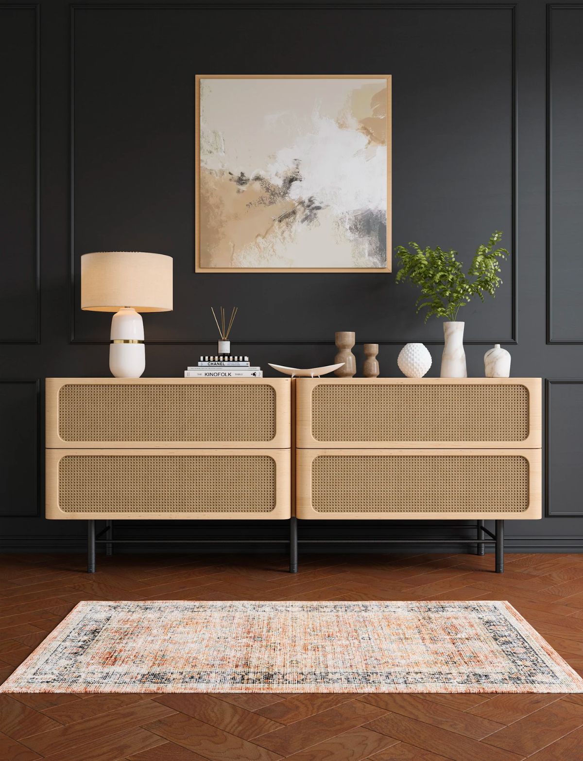 Makayla Terracotta Spice Multi Rug 