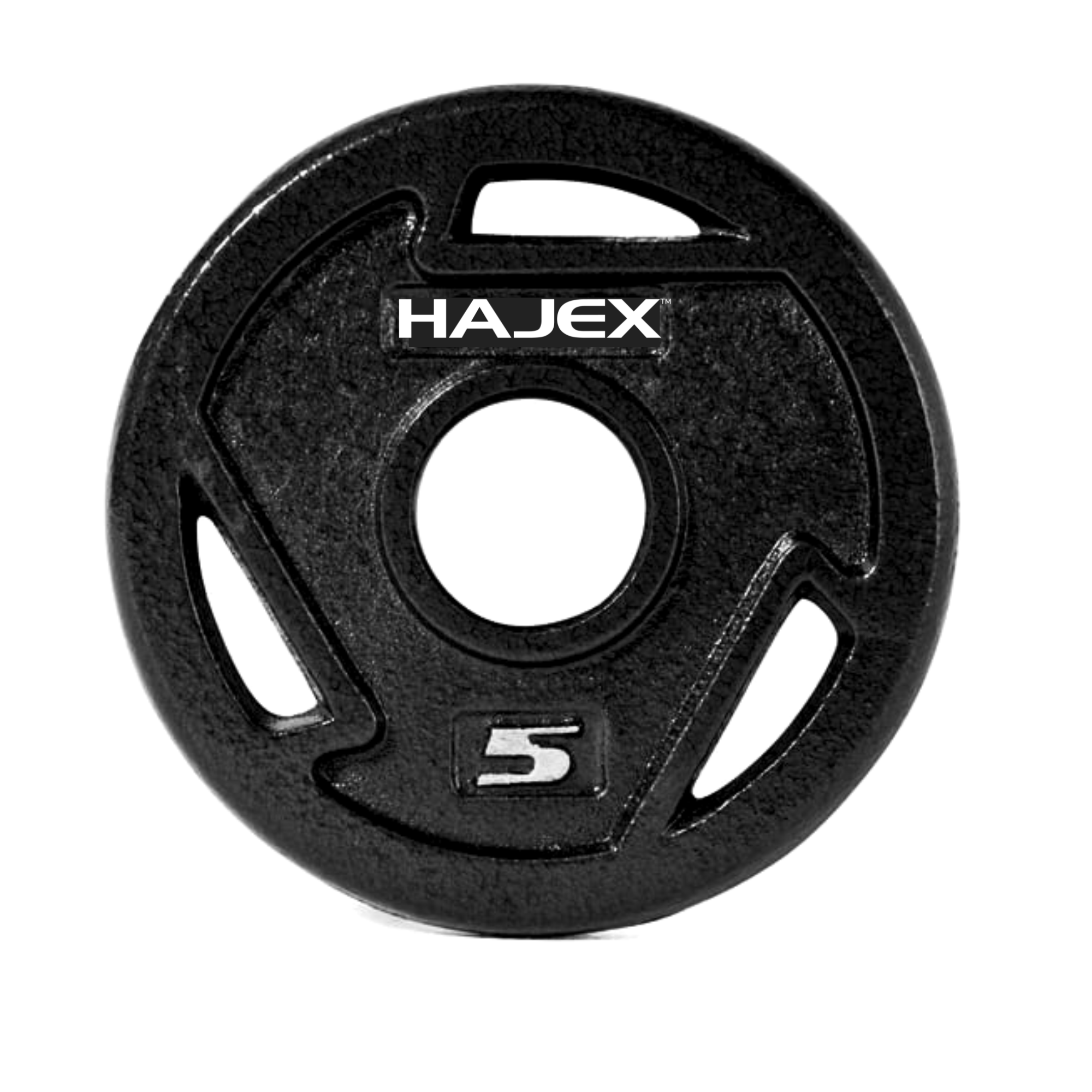 HAJEX Tri Grip Cast Iron Weight Plates 