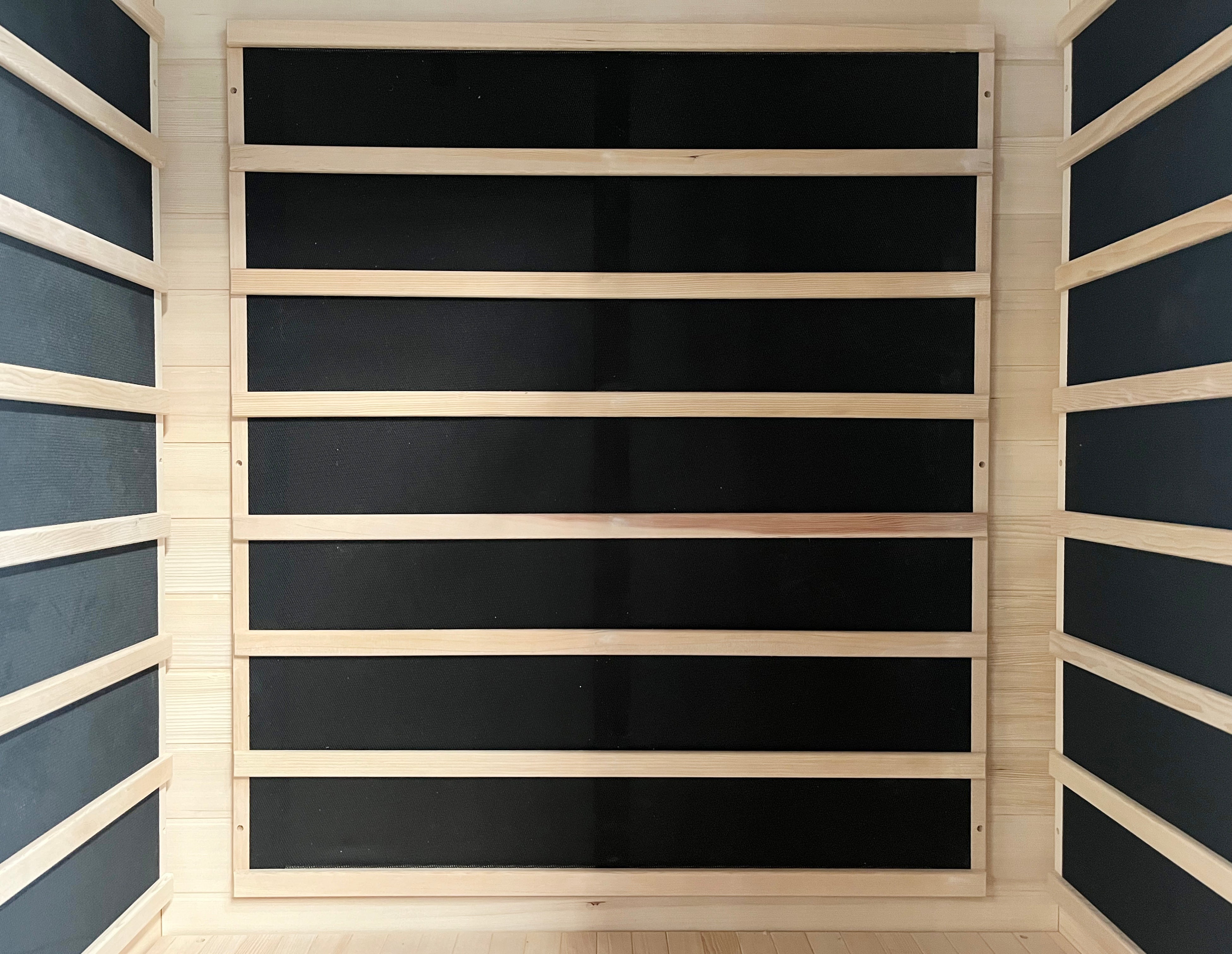 Blisspod, Vienna, Far Infrared Sauna Canadian Hemlock Very Low EMF Sauna, 7 Heaters – 3 Persons 