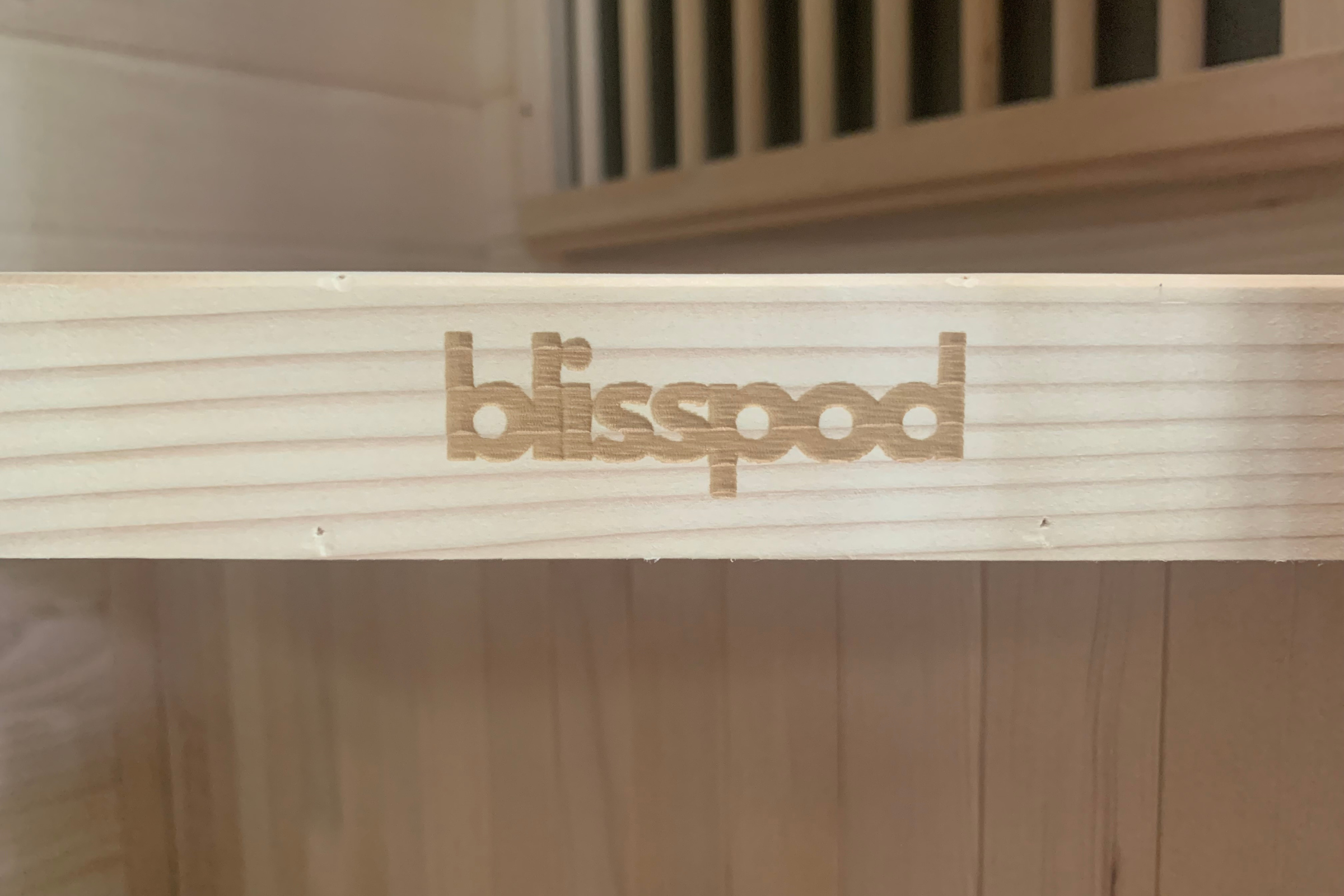 Blisspod | Vienna | Far Infrared Sauna | Canadian Hemlock Very Low EMF | 72.8"H x 35.4"W x 25.6"D | 1 Person 