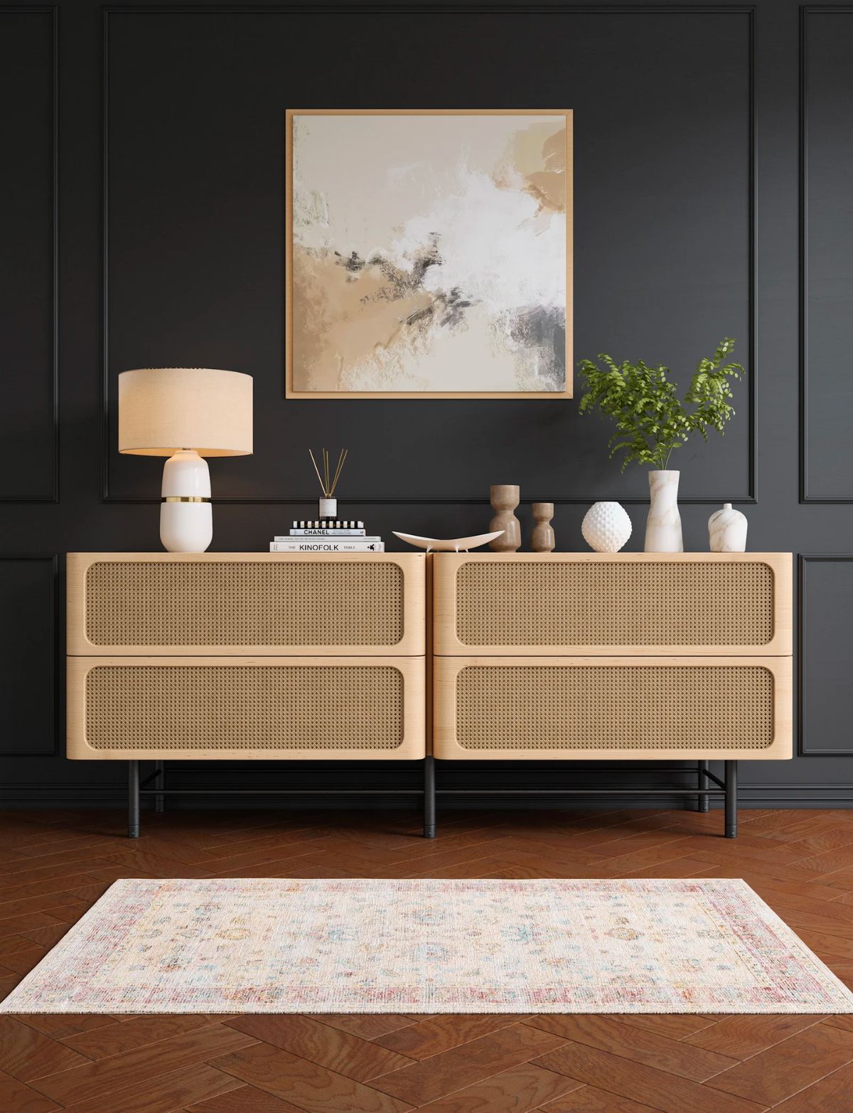 Aria Yellow Rose Lagoon Rug 