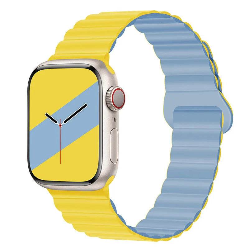 Band Silicone Magnetic Watch Strap 