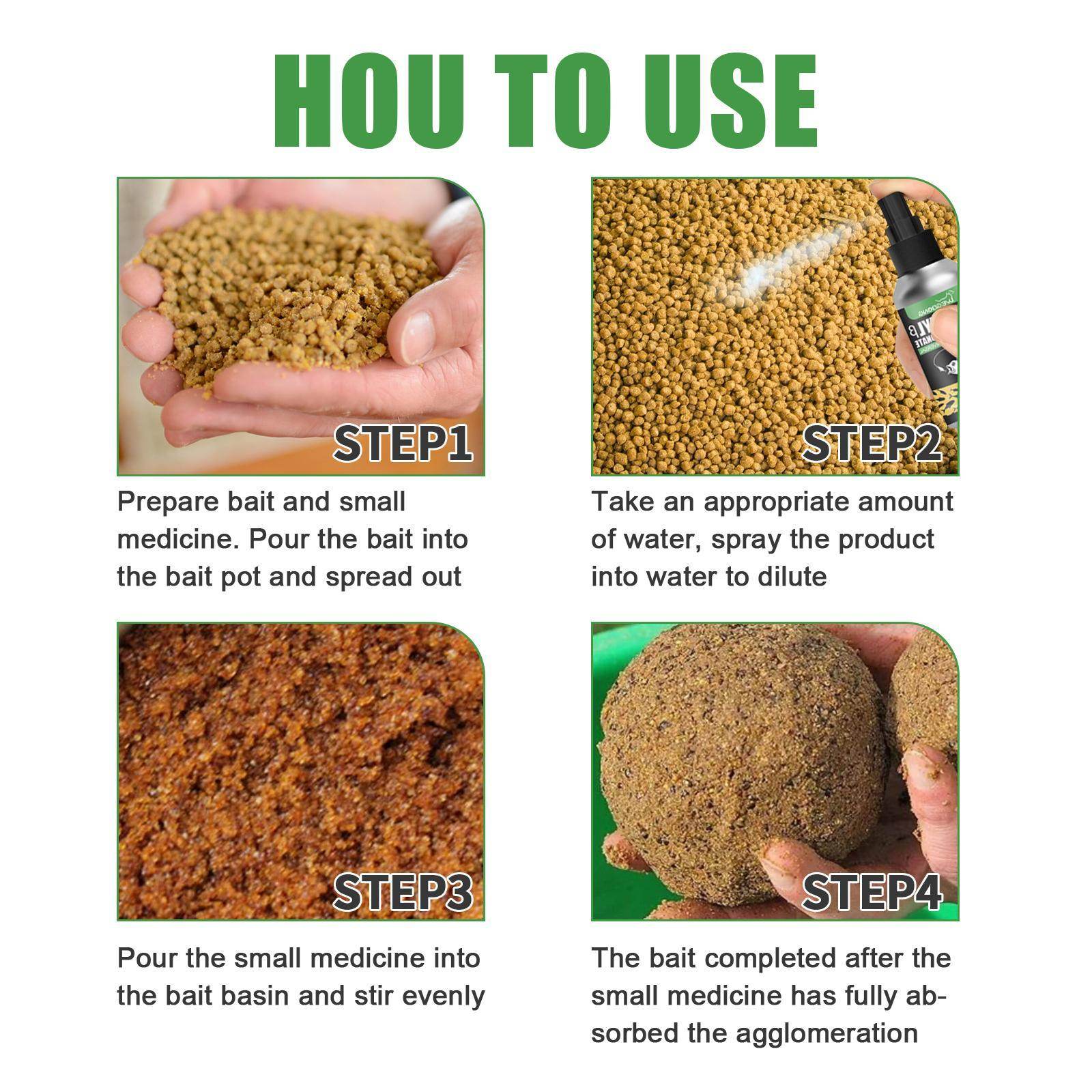 Igbang Wild Fishing Bait Small Medicine Fish Attractant 