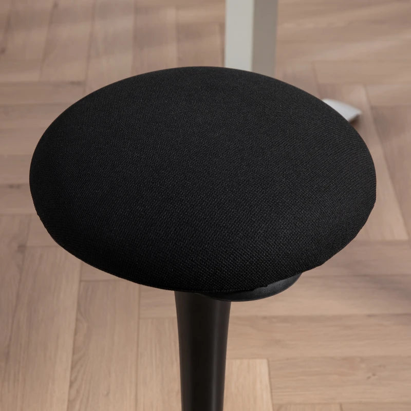 Swivel Standing Desk Chair, Backless Wobble Stool Chair, Adjustable Active Ergonomic Standing Stool with Rocking Motion