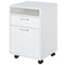 HOMCOM Mobile Vertical Filing Cabinet 24