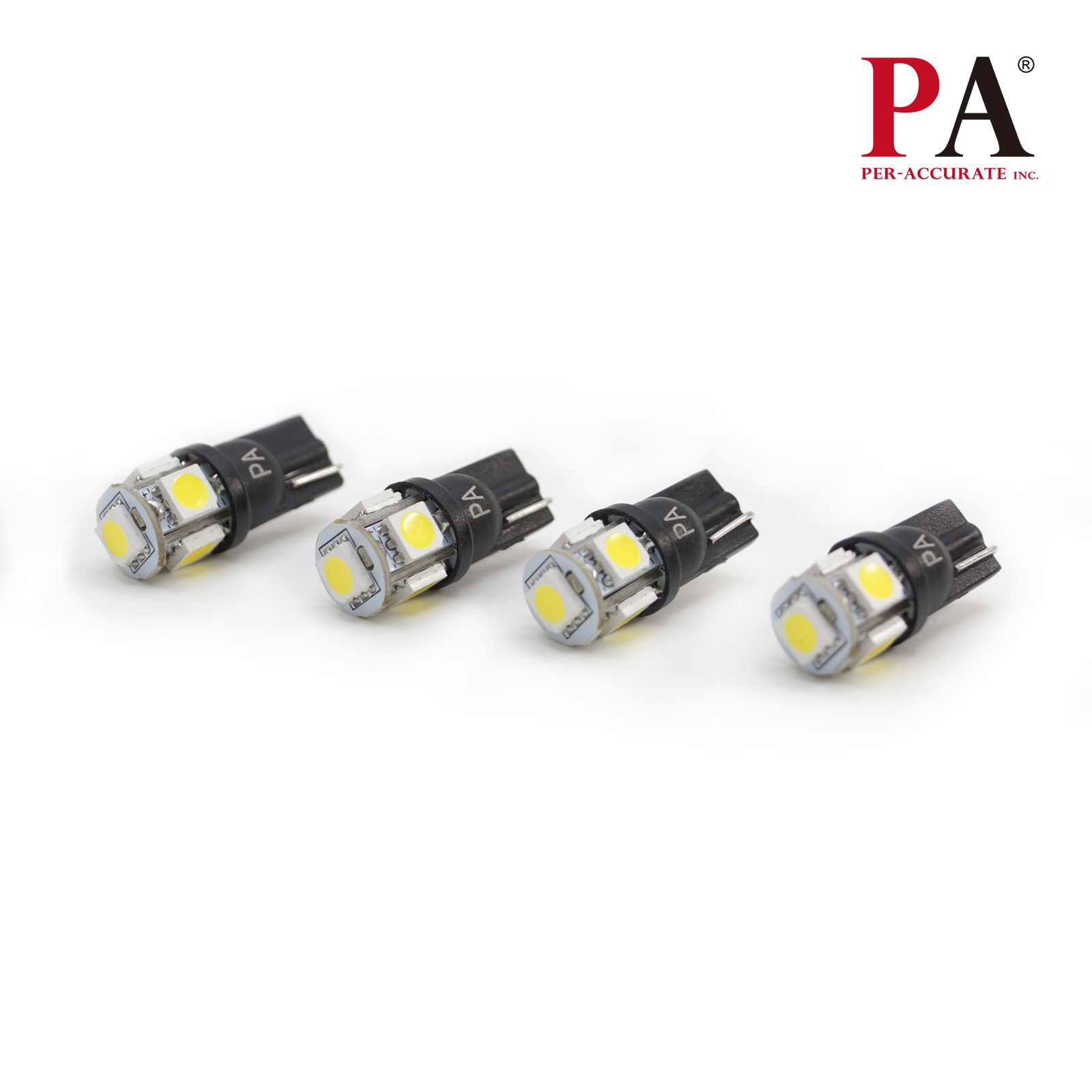 Auto T10 194 168 5SMD 5050 LED Light Bulb 12V Current Fixed for Interior Map Dome Instrument Panel Trunk Backup License Plate Lamp (With Polarity) 