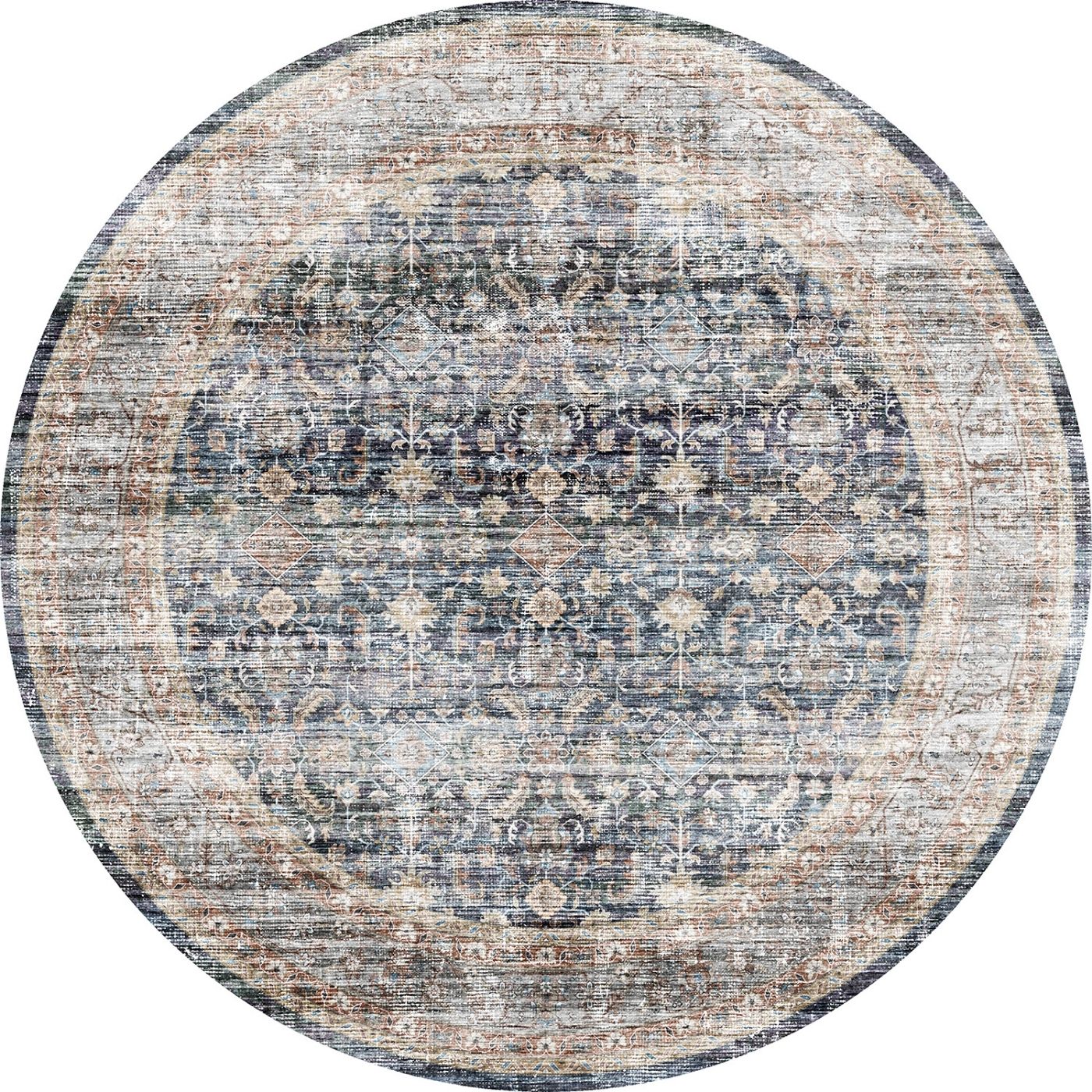 Davina Navy Lagoon Rug 