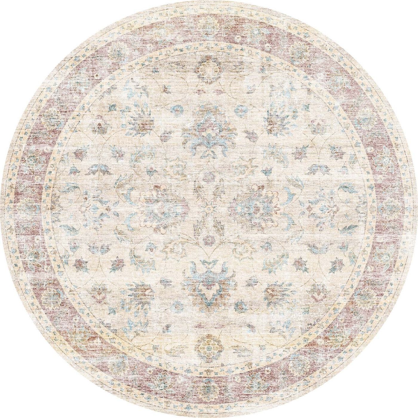 Aria Yellow Rose Lagoon Rug 