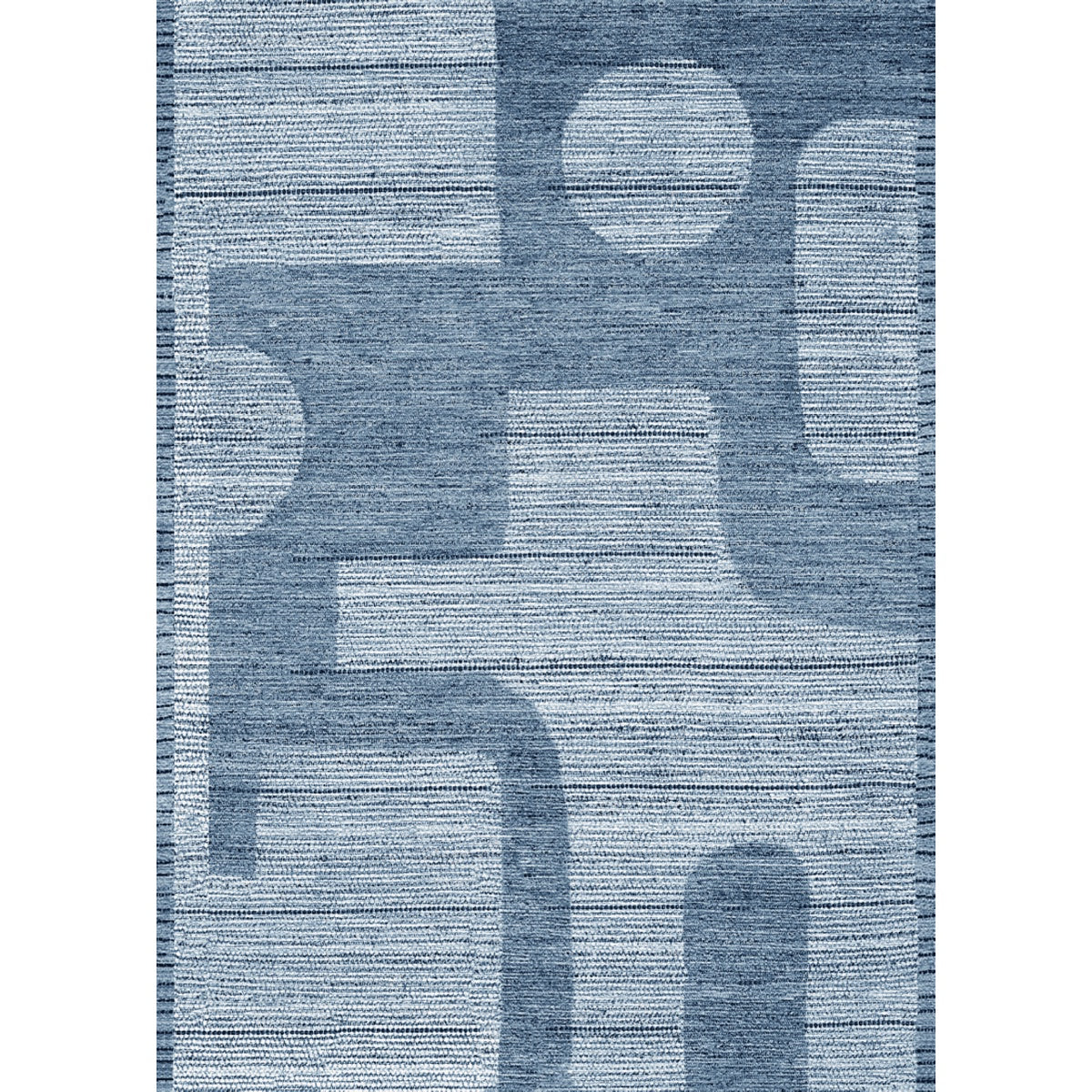 Puzzo Blue Rug 