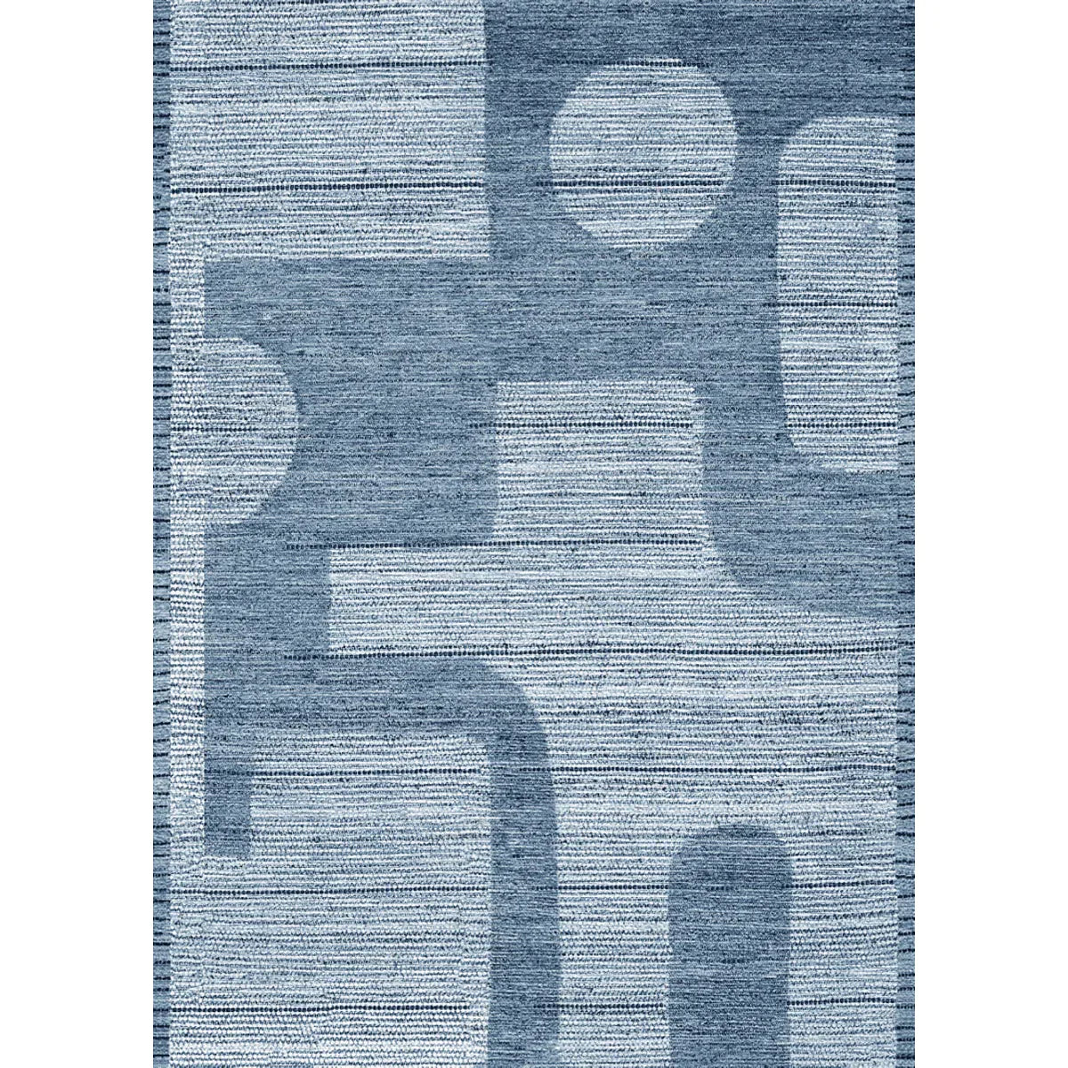 Puzzo Blue Rug 