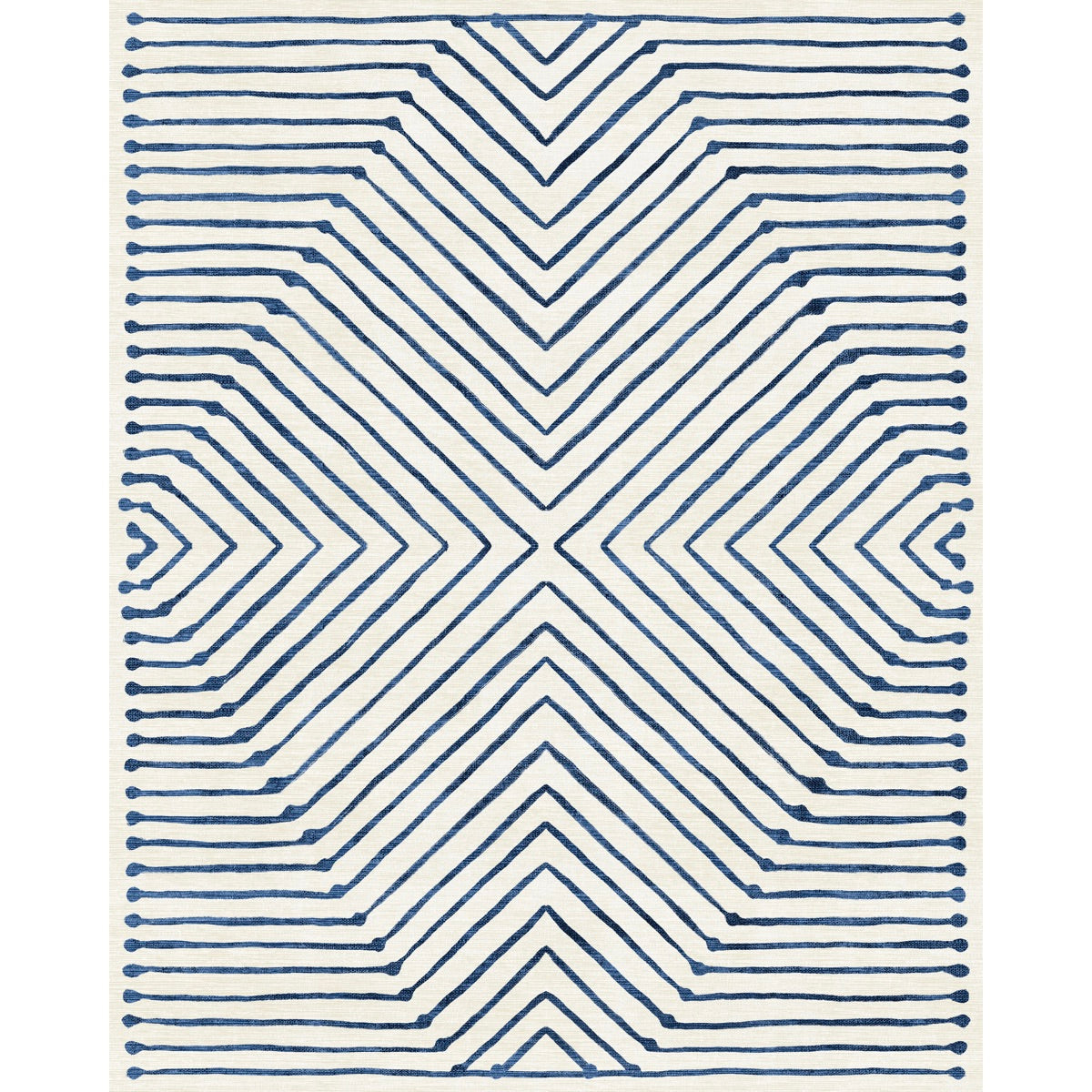 Calator Blue & Ivory Rug 