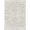 Calator Gold & Ivory Rug | Modern Minimalist Area Rug, Machine Washable or Premium Linen
