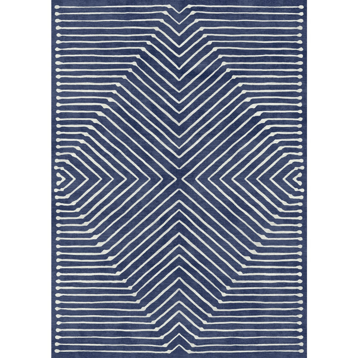 Calator Navy Blue Rug 