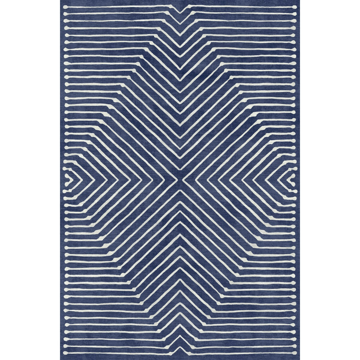 Calator Navy Blue Rug 