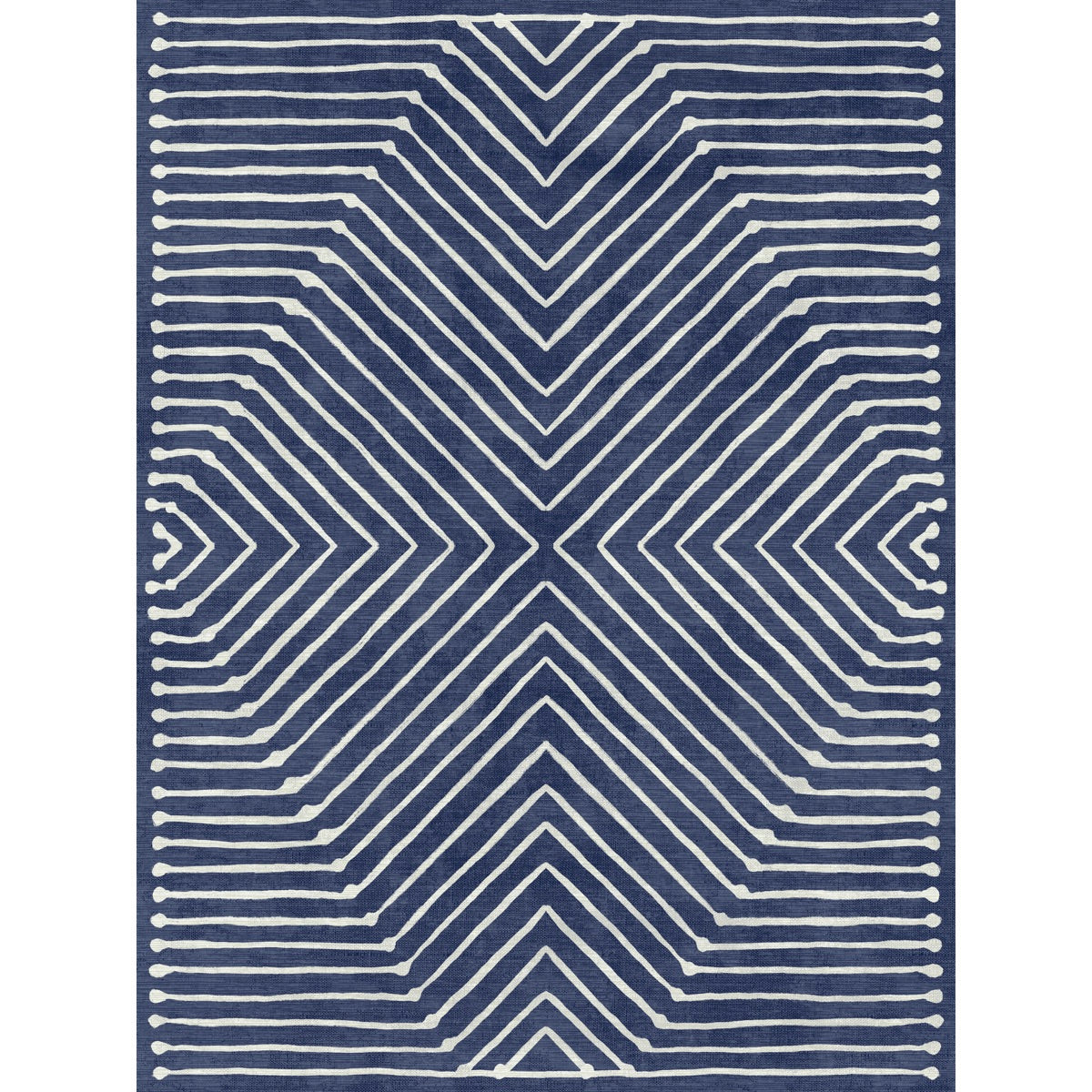 Calator Navy Blue Rug 
