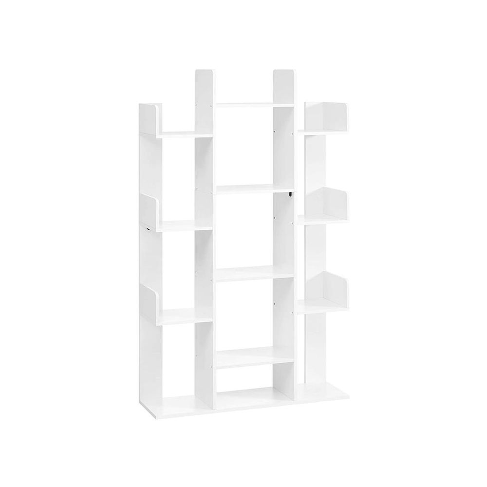 VASAGLE Tree-Shaped Bookcase with 13 Storage Shelves 