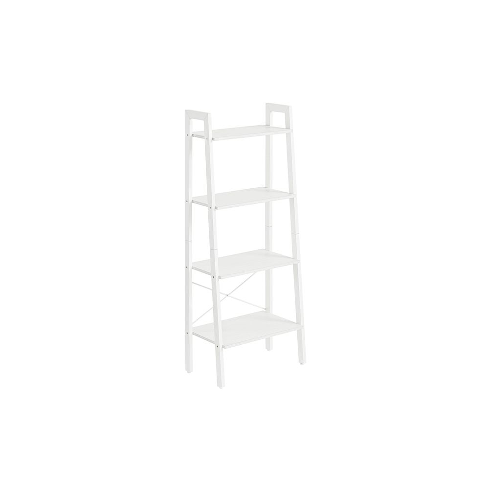VASAGLE 4-Tier Ladder Shelf with Steel Frame 