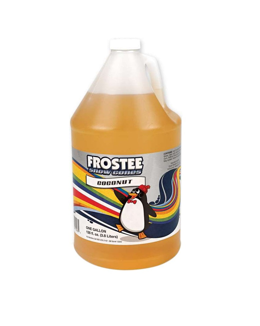 Snow Cone Syrup Coconut 1 Gal 