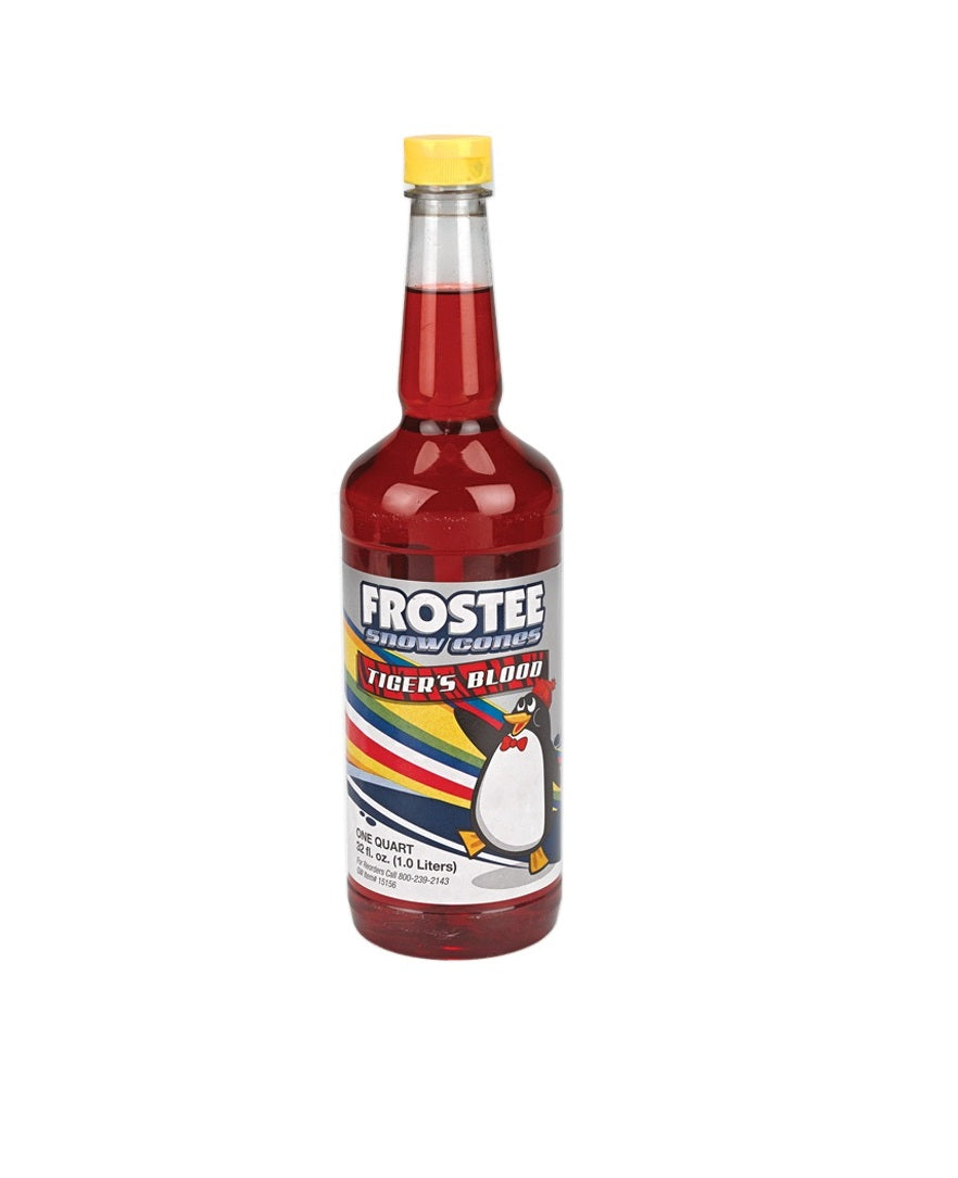 Snow Cone Syrup Tigers Blood 1 QT 