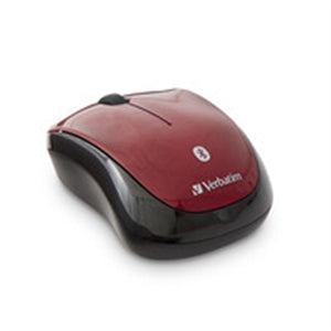 Verbatim Bluetooth® Wireless Tablet Multi-Trac Blue LED Mouse - Garnet 