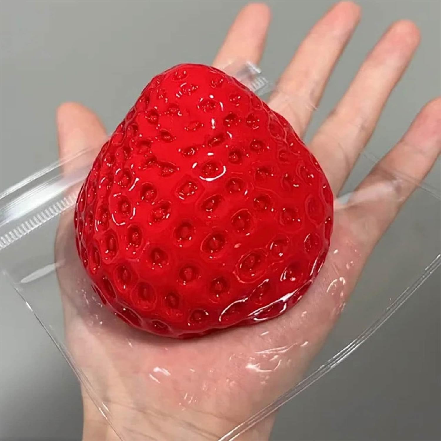 Taba Squishy - Red Strawberry 
