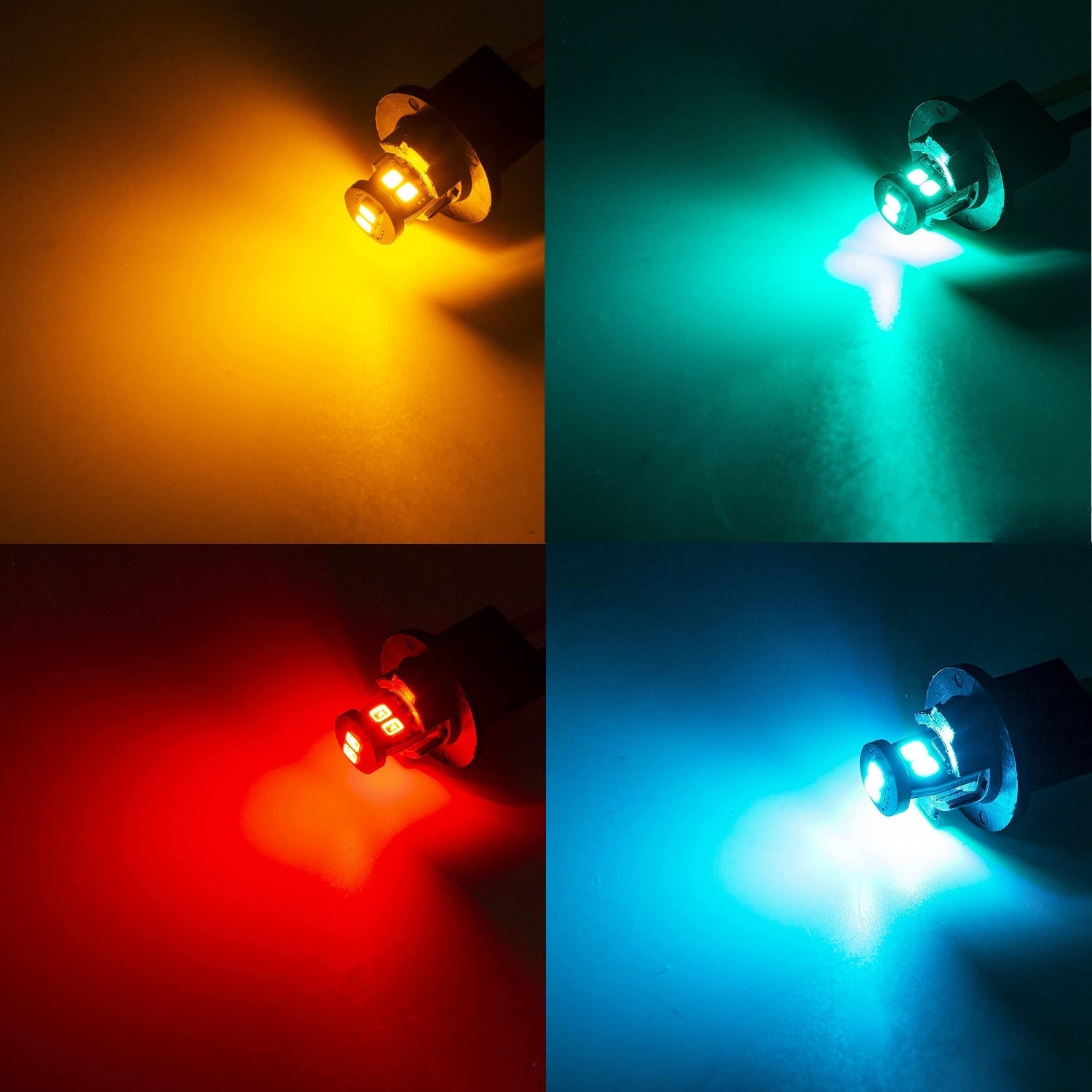 Fit For 1999-2004 Mustang GT LED T10 168 194 w5w Map Glove Box Light Bulb Canbus Colour  | 6SMD 2835 series (2 Bulbs) 