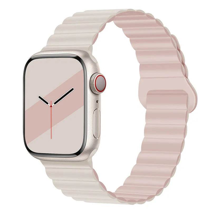 Band Silicone Magnetic Watch Strap 