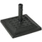 Outsunny 26 lb Heavy Duty Square Resin Patio Umbrella Base for Outdoor Garden Backyard Black
