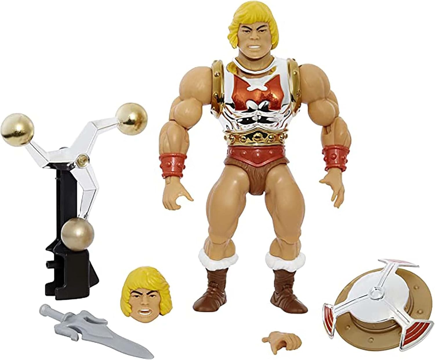 Masters of the Universe Origins Deluxe Action Figure Flying Fists He-Man 