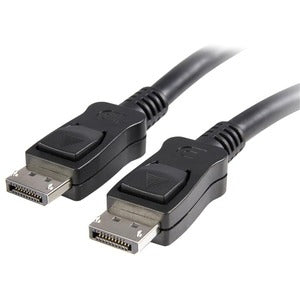 30 ft DisplayPort Cable with Latches - M/M