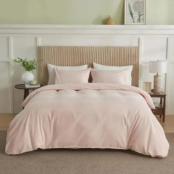 Serta Simply Clean Pleated Duvet Cover Queen 