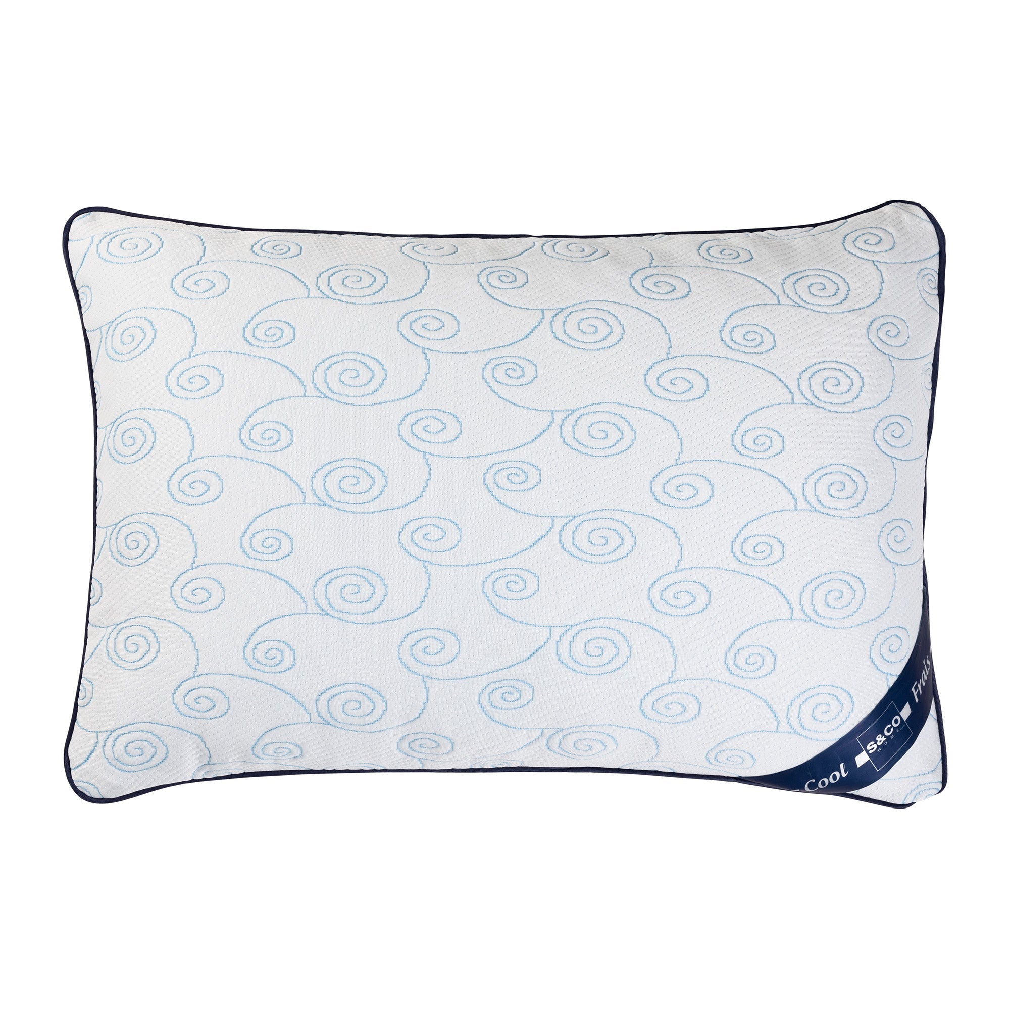 Cooling Matelasse Hotel Collection Bed Pillow, Queen Size. Designed for Back, Stomach or Side Sleepers, 20x30, White 