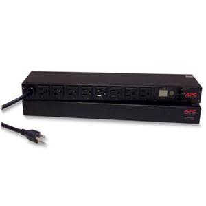 APC by Schneider Electric Rack PDU, Switched, 1U, 15A, 100/120V, (8)5-15