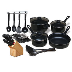 Gibson Home Total Kitchen 32 Piece Cookware Combo Set - Free Shipping